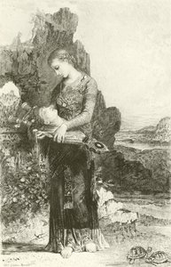 Orfeu (gravura) de Gustave Moreau